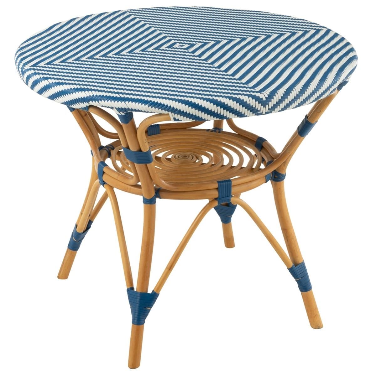 Tavolo Rattan blu (RATTAN201)